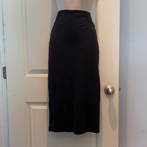 Sanctuary clothing black stretch long skirt S